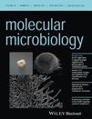 Cover of Molecular Microbiology, featuring study using the protocol.