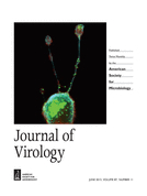 Cover of Journal of Virology, featuring study using the protocol.