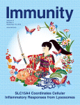 Cover of Immunity, featuring study using the protocol.