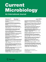 Cover of Current Microbiology, featuring study using the protocol.