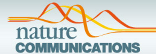 Cover of Nature Communications, featuring study using the protocol.