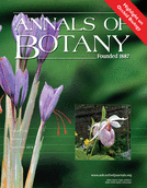 Cover of Annals of Botany, featuring study using the protocol.