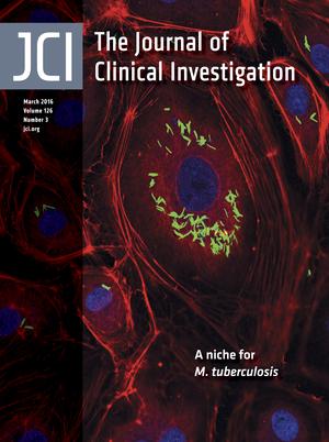 Cover of The Journal of Clinical Investigation, featuring study using the protocol.