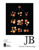 Cover of Journal of Bacteriology, featuring study using the protocol.