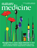 Cover of Nature Medicine, featuring study using the protocol.