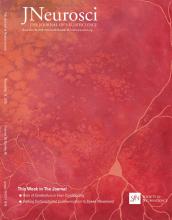 Cover of The Journal of Neuroscience, featuring study using the protocol.
