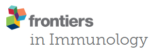 Cover of Frontiers in Immunology, featuring study using the protocol.