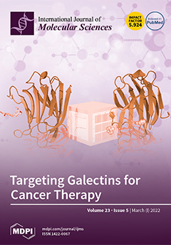 Cover of International Journal of Molecular Sciences, featuring study using the protocol.