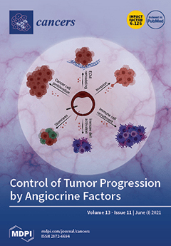 Cover of Cancers, featuring study using the protocol.