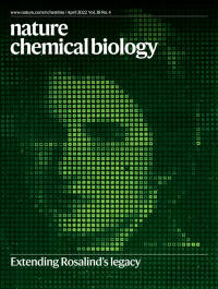 Cover of Nature Chemical Biology, featuring study using the protocol.