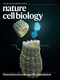 Cover of Nature Cell Biology, featuring study using the protocol.