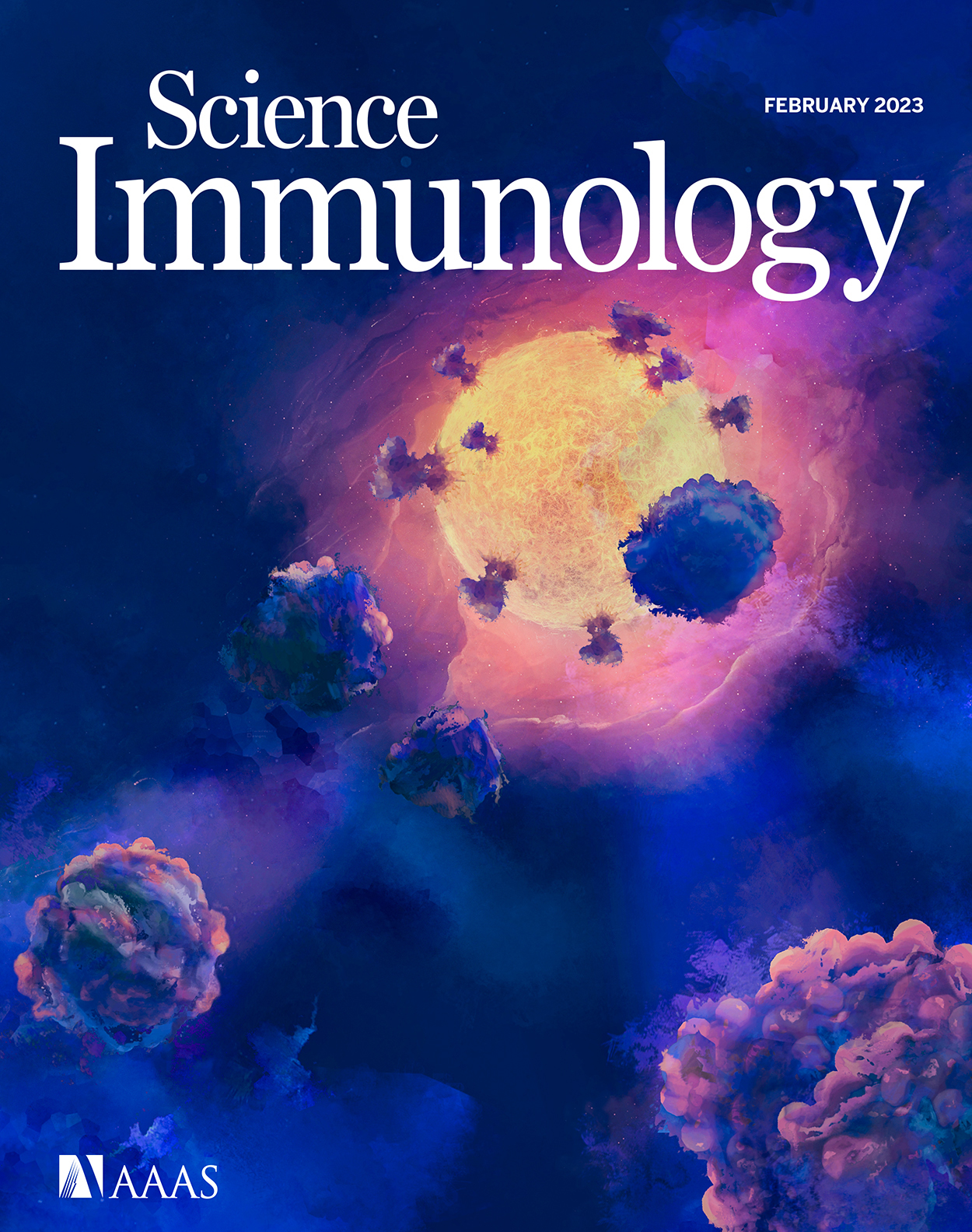 Cover of Science Immunology, featuring study using the protocol.
